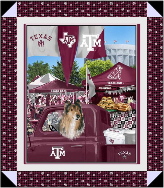 Texas A&M - Tailgate Panel - Quilt Kit