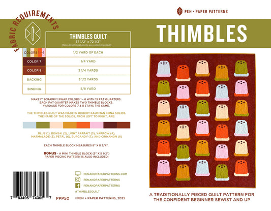 Thimbles Quilt Pattern