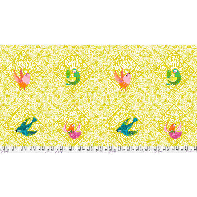 Tile What the Birds Said What the Birds Said Cotton 44"/45" Fabric Per Yard