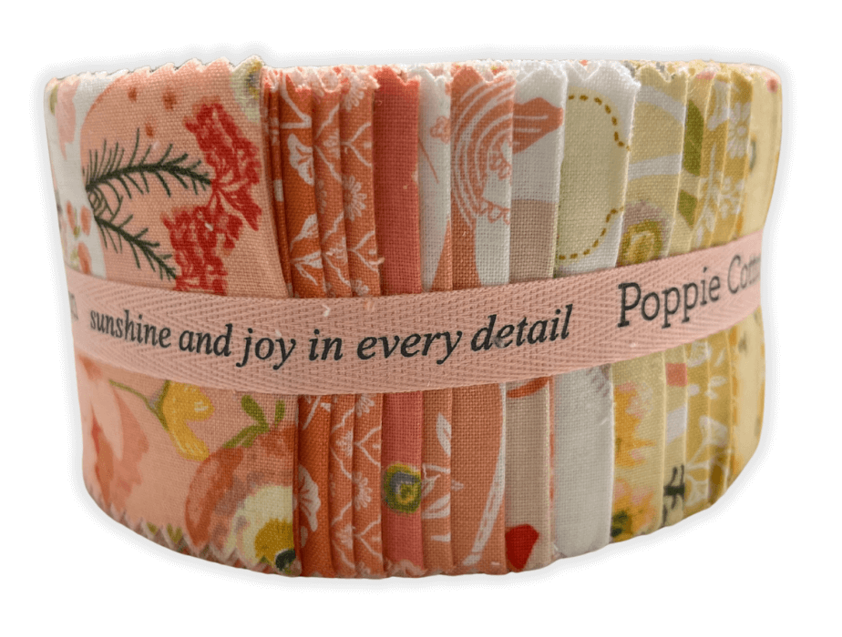 Unicorn Dreams by Poppie Cotton - 2.5" Roll (42 Strips)