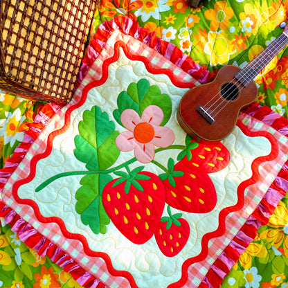 Strawberry Quilt Kit