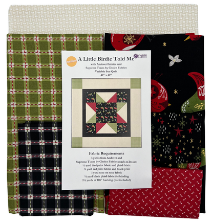 A Little Birdie Told Me - Quilt Kit