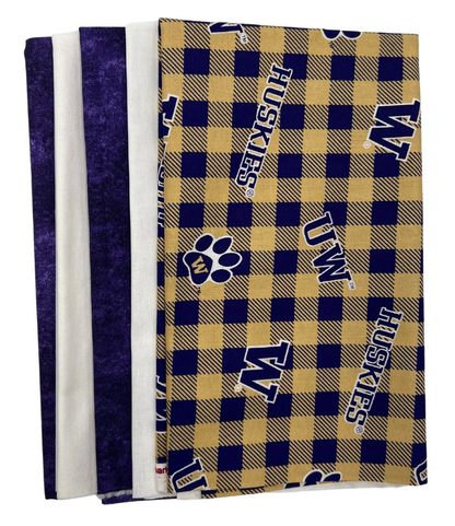 Washington Huskies - Tailgate Panel - Quilt Kit