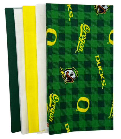 Oregon Ducks - Tailgate Panel - Quilt Kit