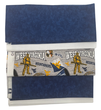 West Virginia Mountaineers - Tailgate Panel - Quilt Kit