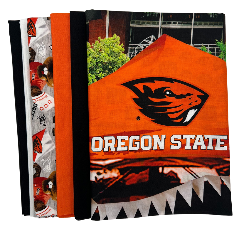 Oregon State Beavers - Tailgate Panel - Quilt Kit