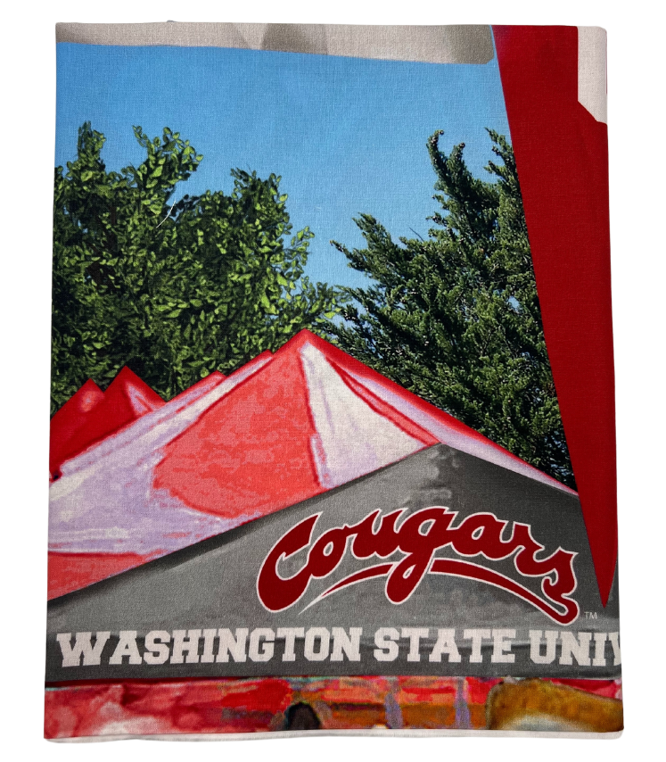 Washington State Cougars - Tailgate Panel - Quilt Kit