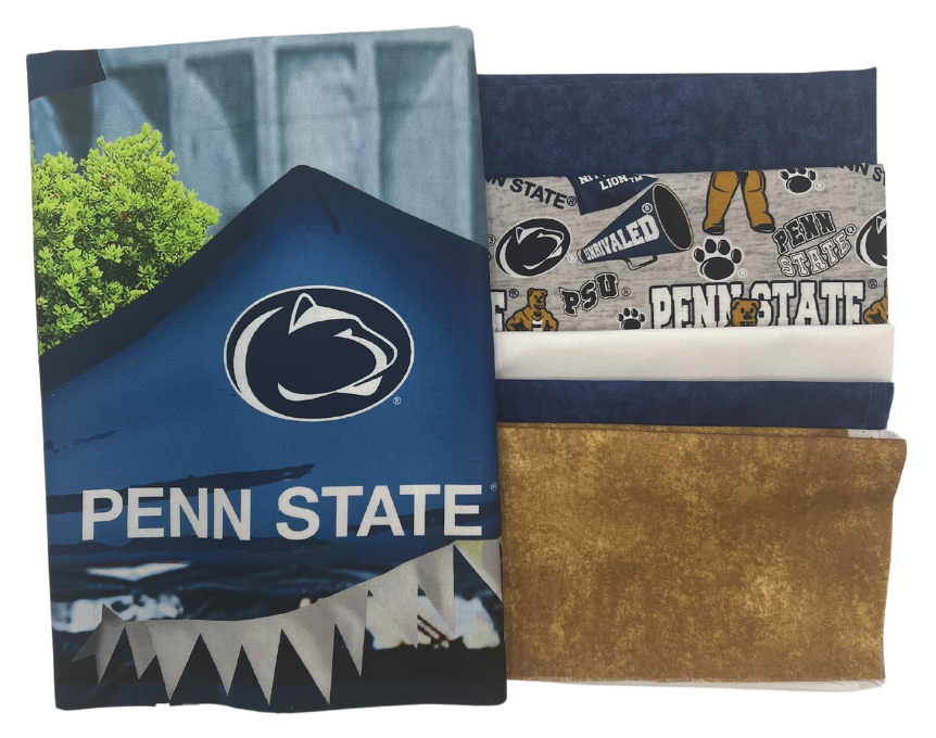 Penn State Nittany Lions - Tailgate Panel - Quilt Kit