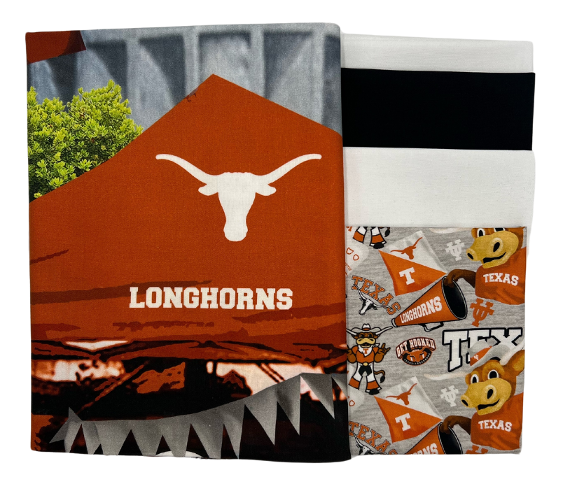 Texas Longhorns - Tailgate Panel - Quilt Kit