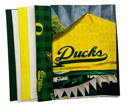 Oregon Ducks - Tailgate Panel - Quilt Kit