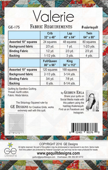 Valerie 10" Square Pattern 175