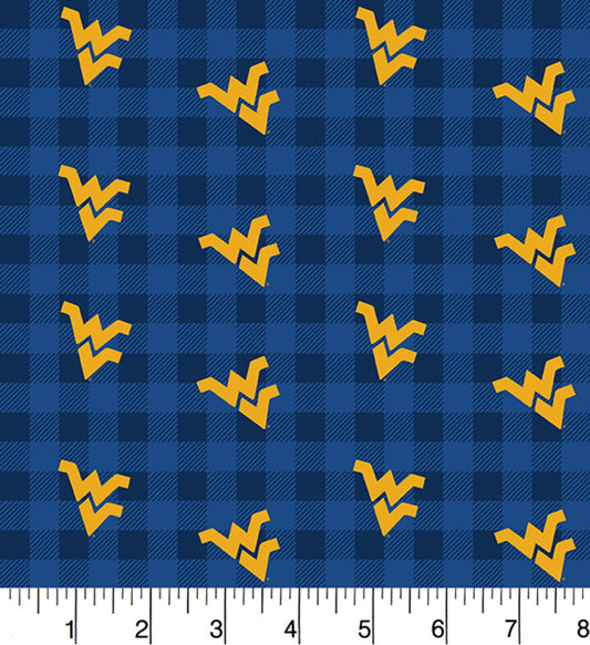 West Virginia Mountaineers - Buffalo Plaid