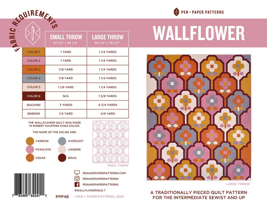 Wallflower Quilt Pattern