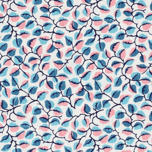 General Store - Climbing Leaves - Teal/Pink
