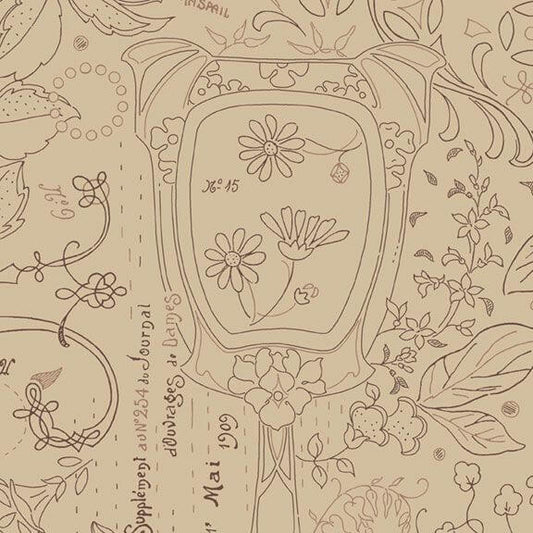 Dressmaker - Embroidery - Beige