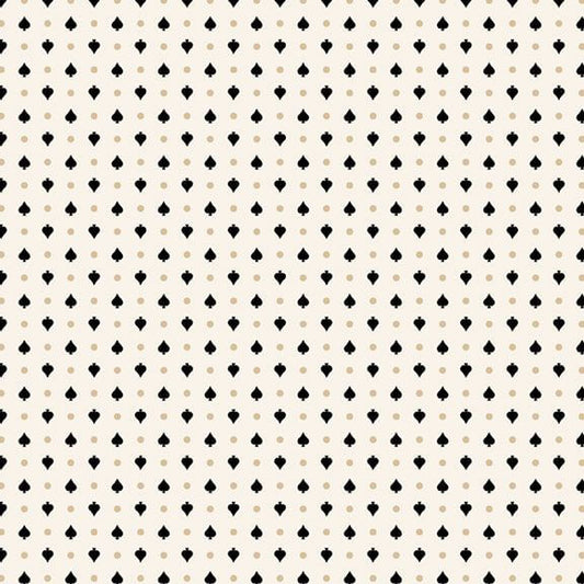 Full House - Spades - Cream