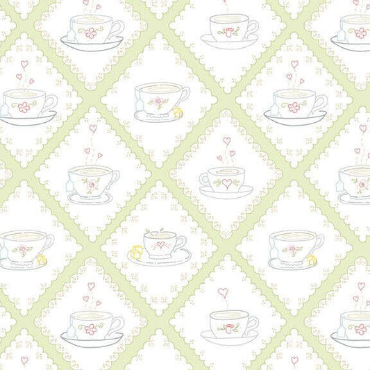 Tea for Two - Doilies - Lime