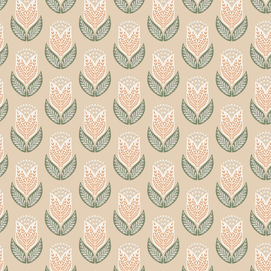 Honey Garden - Tulips - Tan