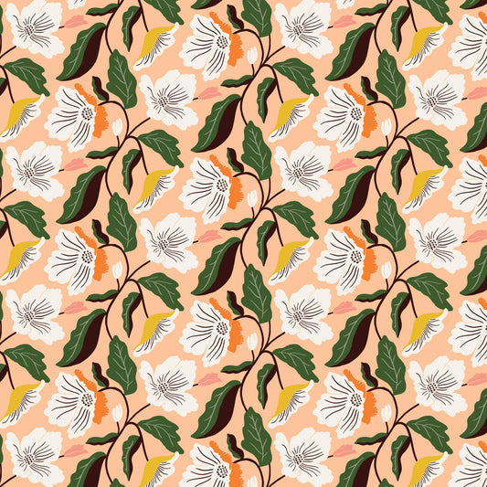 Honey Garden - Irises - Peach