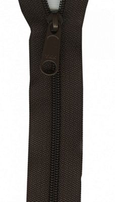 24" Handbag Zipper, Sable