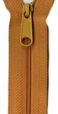 24" Handbag Zipper, Gold