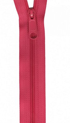 24" Handbag Zipper, Lipstick