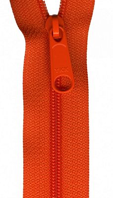 24" Handbag Zipper, Pumpkin