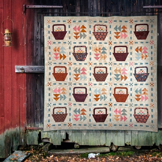 Blessings Baskets Quilt Pattern, Paper Version - Mailed