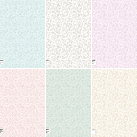 Blooms and Berries by Poppie Cotton - 5"x5" Charm Pack (42 Squares)