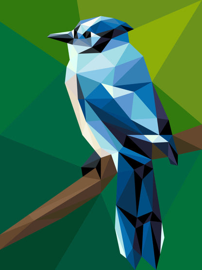 Blue Jay Mini Quilt Kit (Confetti)