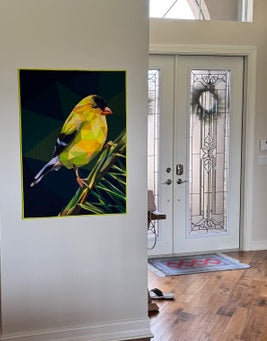 Chip the Goldfinch Quilt Kit