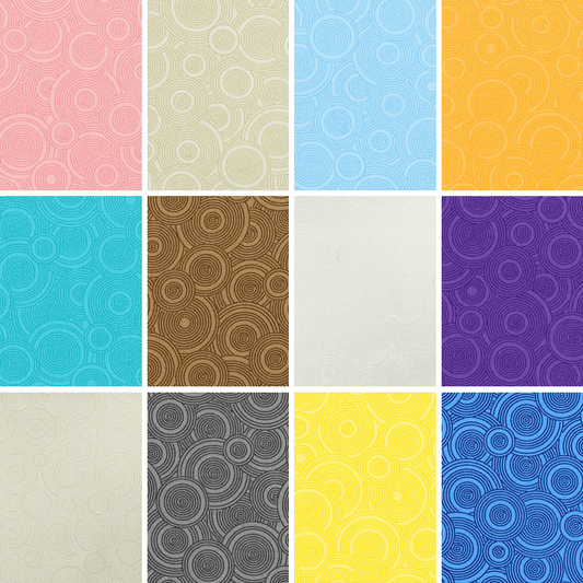 Ripple Rings - 10" Squares (42 Cuts)