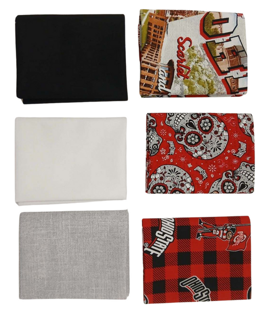 Ohio State Buckeyes - Fat Quarter Bundle - 20 pack (Scarlet & Grey)