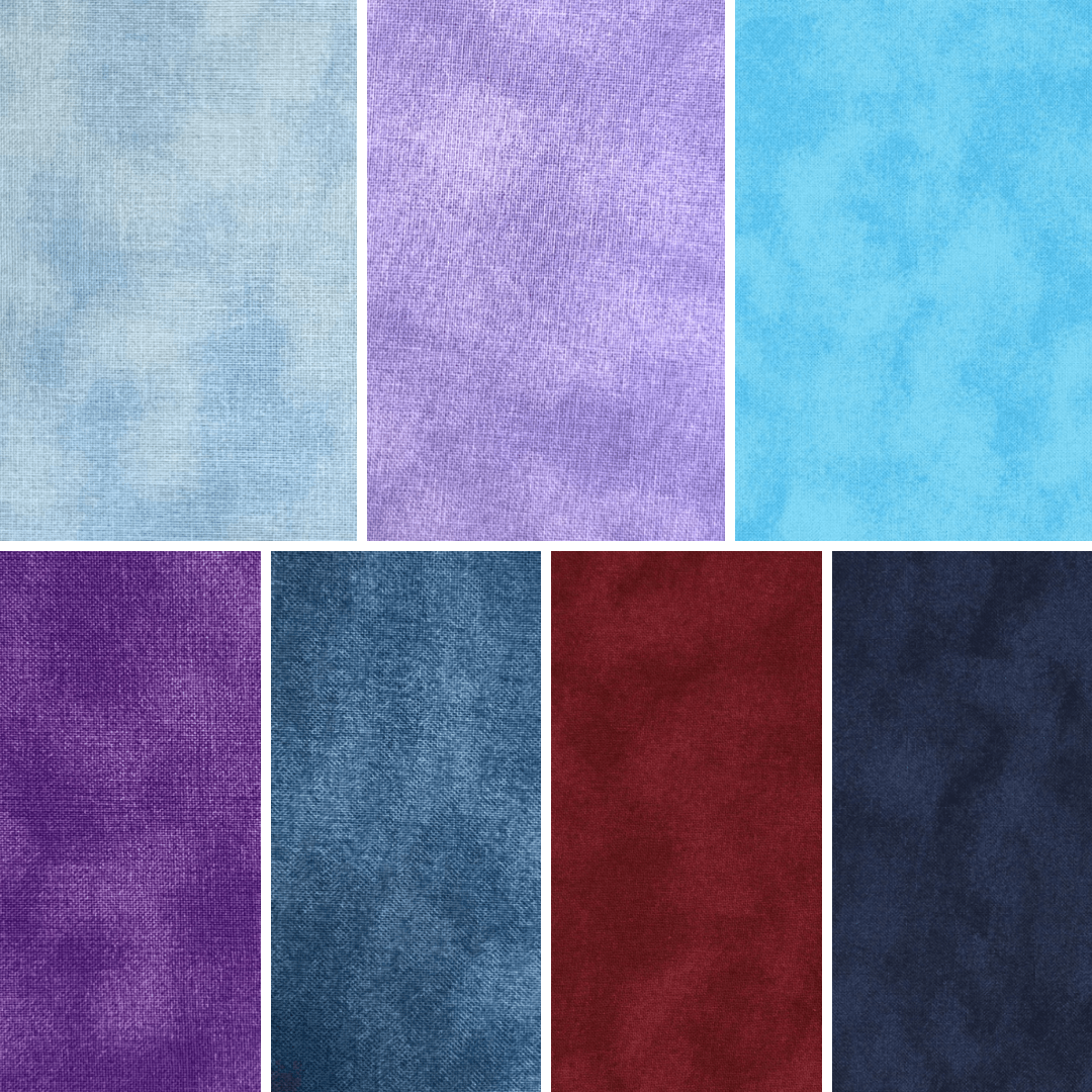 Color Waves Twilight 5" x 5" Charm Pack - 42 Squares