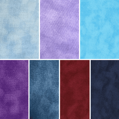 Color Waves Twilight 5" x 5" Charm Pack - 42 Squares