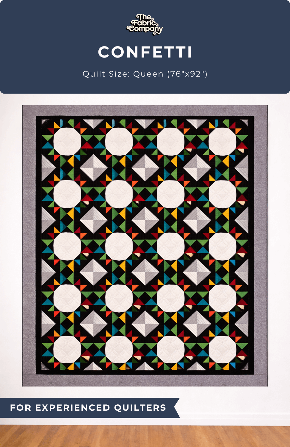 Confetti Quilt Kit - Supreme Solids Edition