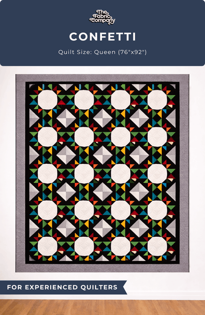 Confetti Quilt Kit - Supreme Solids Edition