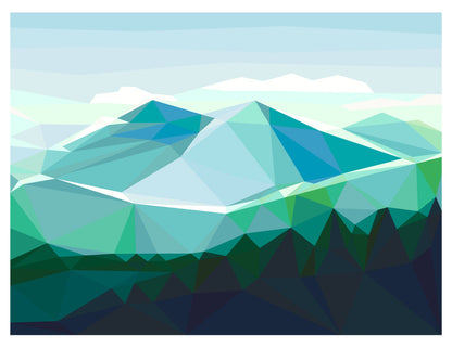 Hazy Hills East Quilt Kit (CONFETTI)