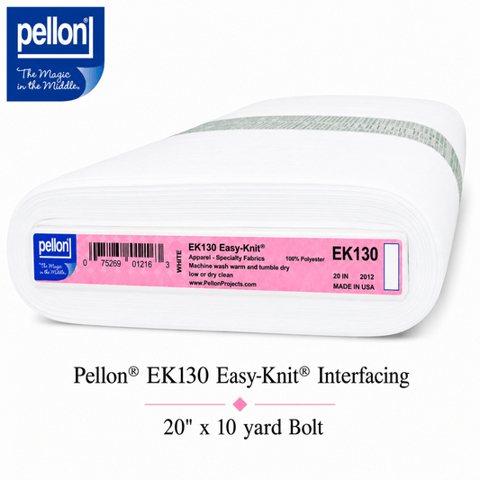 Pellon® EK130 Easy-Knit® Interfacing 20" x 10 yard Bolt (White)