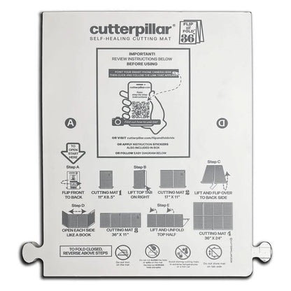 FLIP & FOLD 36 SELF-HEALING CUTTING MAT