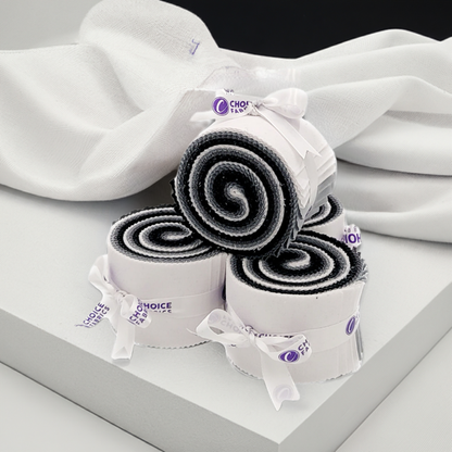 Supreme Solids - 2.5" Roll - Black/White/Grey (20 cuts)