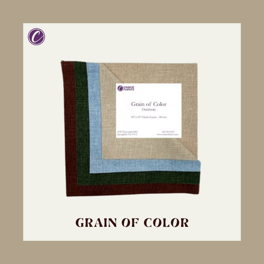 Grain of Color - 10x10 Layers - Outdoors (40 Squares)