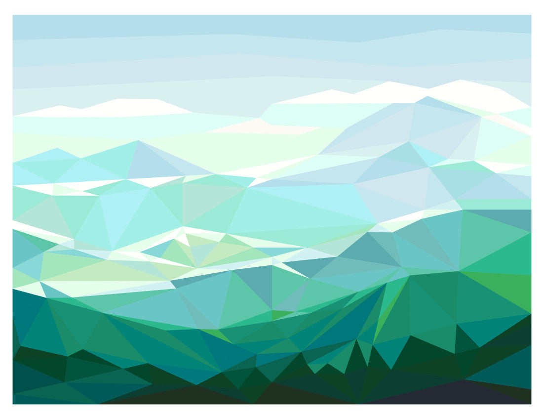 Hazy Hills Central Quilt Kit (CONFETTI)