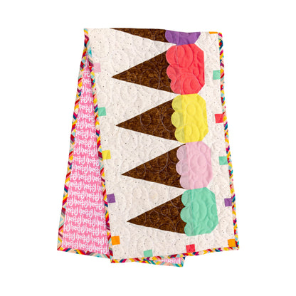 Ice Cream Cones Table Runner Precut Quilt Kit