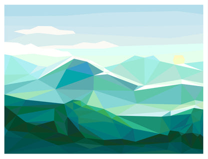 Hazy Hills West Pattern (CONFETTI)