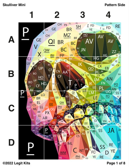 Skulliver Mini Pattern