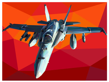 F-18 Hornet Pattern