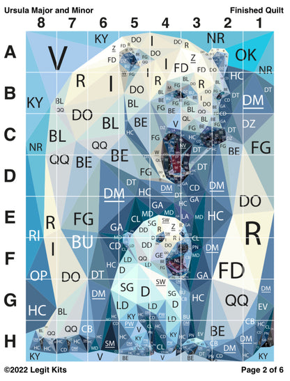 Ursula Major and Minor Pattern