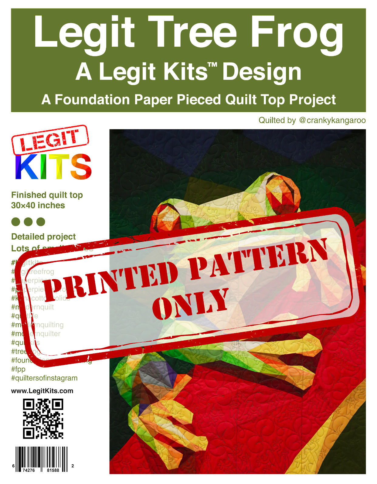 Tree Frog Pattern