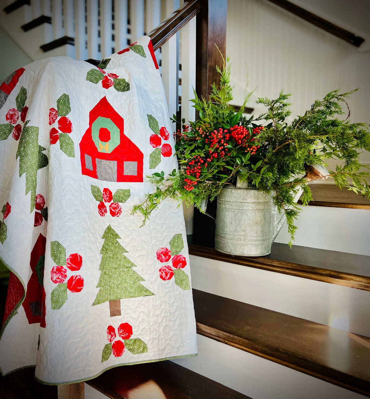 Christmas on the Farm Quilt Kit